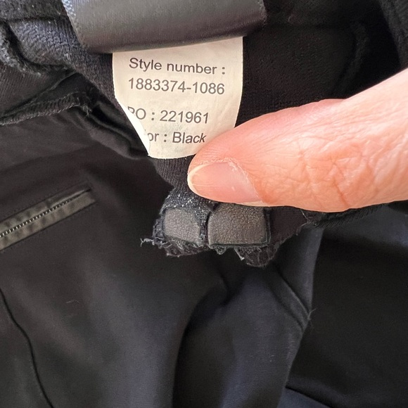 PAIGE Ultra Skinny black Stretch Pants Size 28. Good condition. - Picture 5 of 6